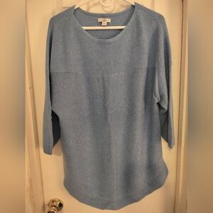 Croft & Barrow Light Blue Crew Neck Sweater
